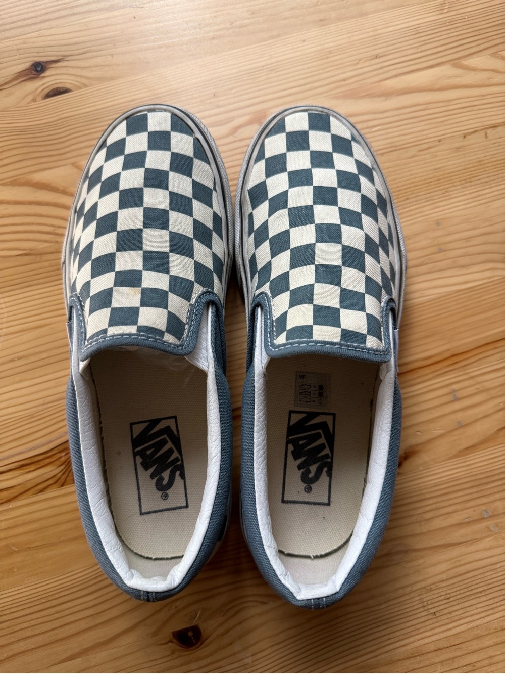 Vans Checkerboard Slip-On Sneakers - Black & White